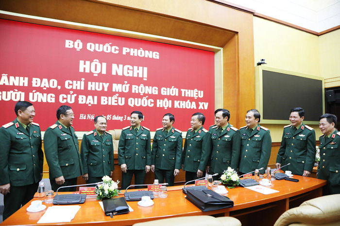 35 tướng lĩnh, sỹ quan quân đội ứng cử ĐBQH - Ảnh 4.