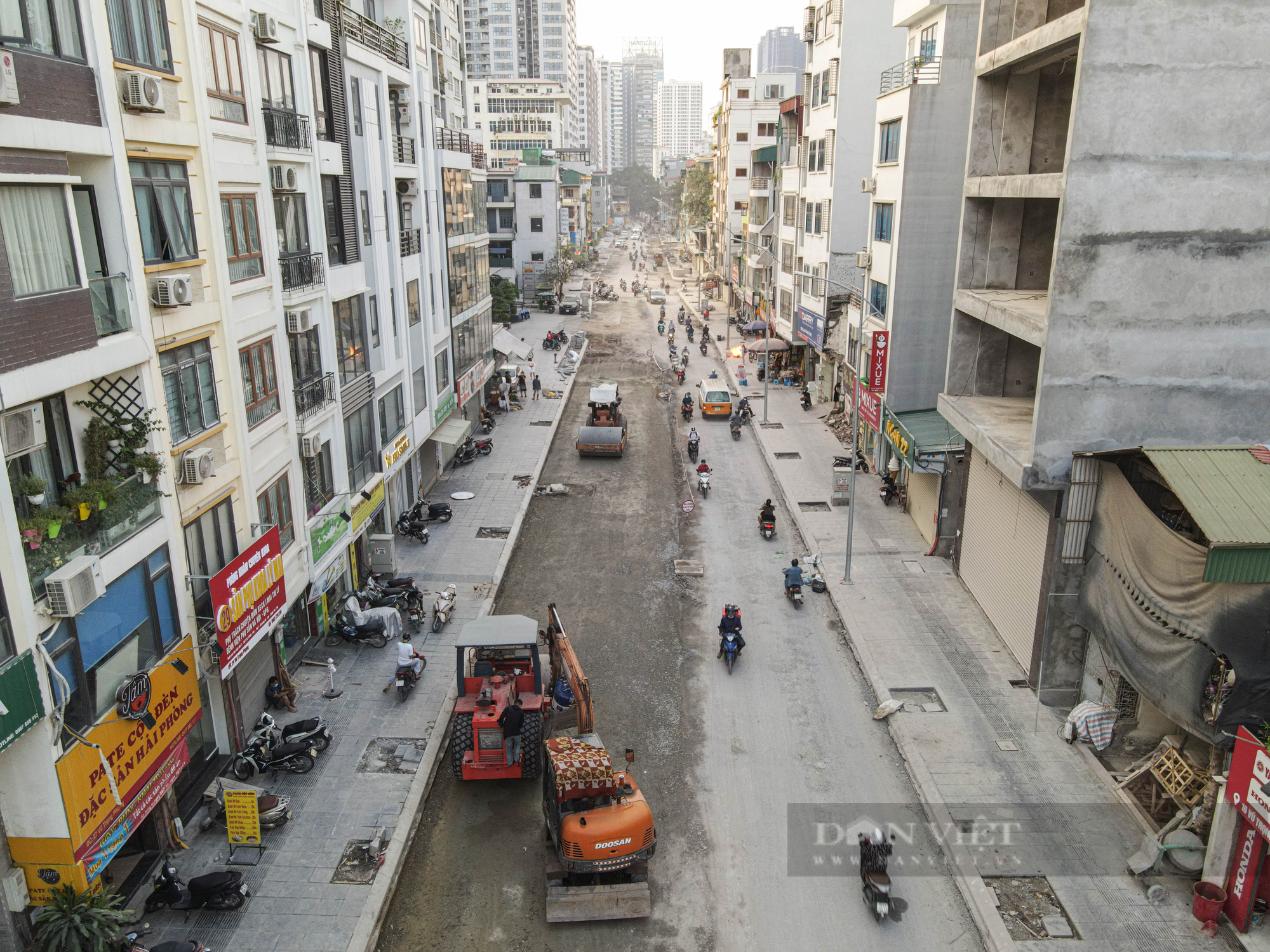 Hà Nội: Dự án đường Vũ Trọng Phụng tăng tốc thi công nhằm đảm bảo tiến độ bàn giao - Ảnh 1.