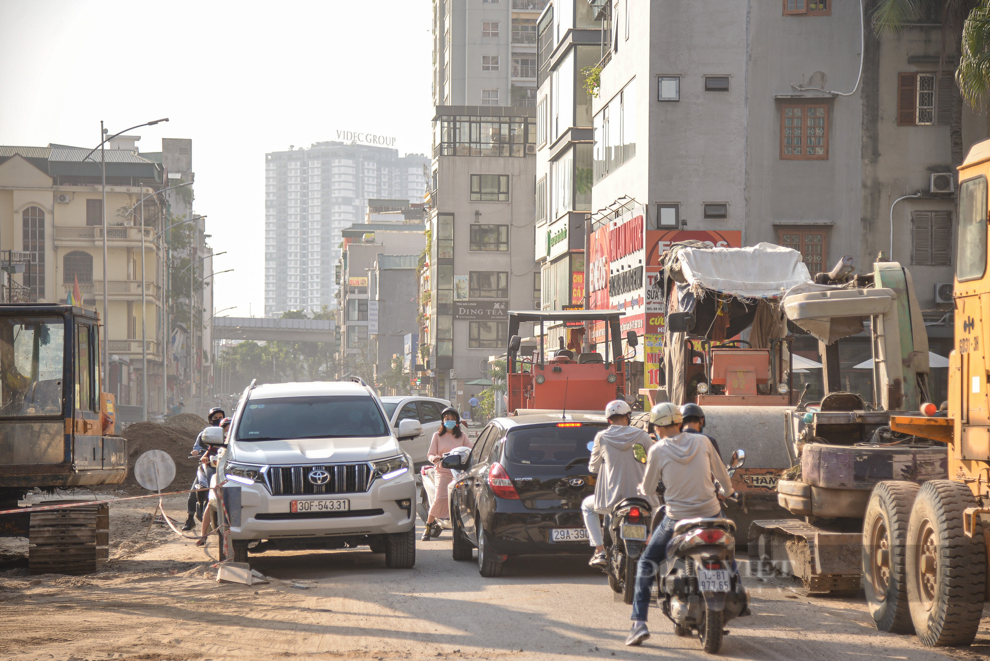 Hà Nội: Dự án đường Vũ Trọng Phụng tăng tốc thi công nhằm đảm bảo tiến độ bàn giao - Ảnh 4.