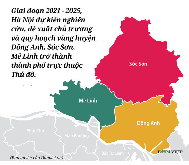 Quy hoạch 3 huyện Hà Nội lên thành phố: Một lộ trình dài, cần tính toán kỹ lưỡng - Ảnh 1.