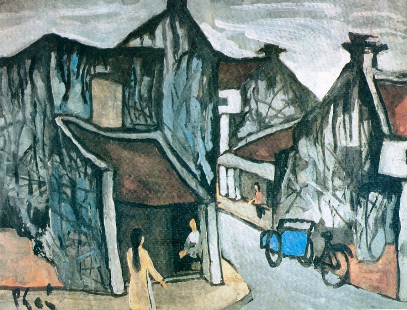 Vì sao giá trị tranh phố cổ Hà Nội của Bùi Xuân Phái ngày càng tụt dốc thảm hại? - Ảnh 2.