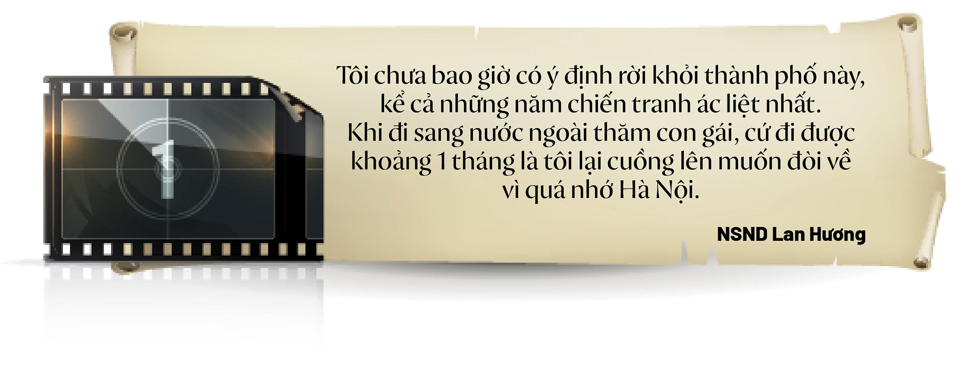 NSND Lan Hương: Tôi chưa bao giờ nghĩ, mình có thể rời xa được Hà Nội  - Ảnh 2.