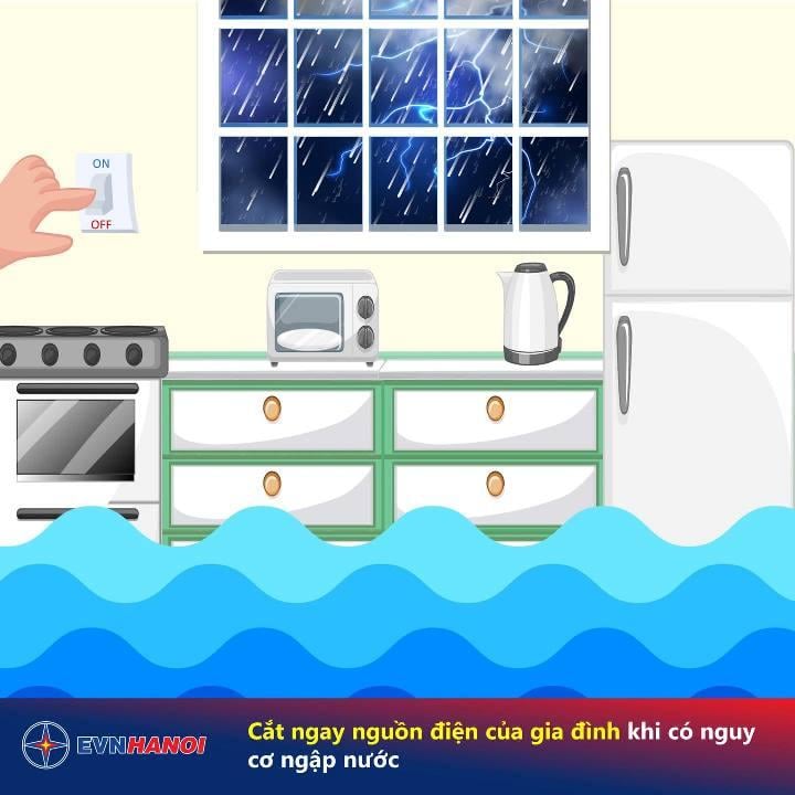 Đề cao cảnh giác tai nạn điện trong mùa mưa bão - Ảnh 3.