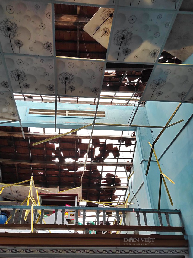 Quảng Ngãi: Lốc xoáy ập vào nữa đêm cuốn, phá mái 45 nhà dân  - Ảnh 4.