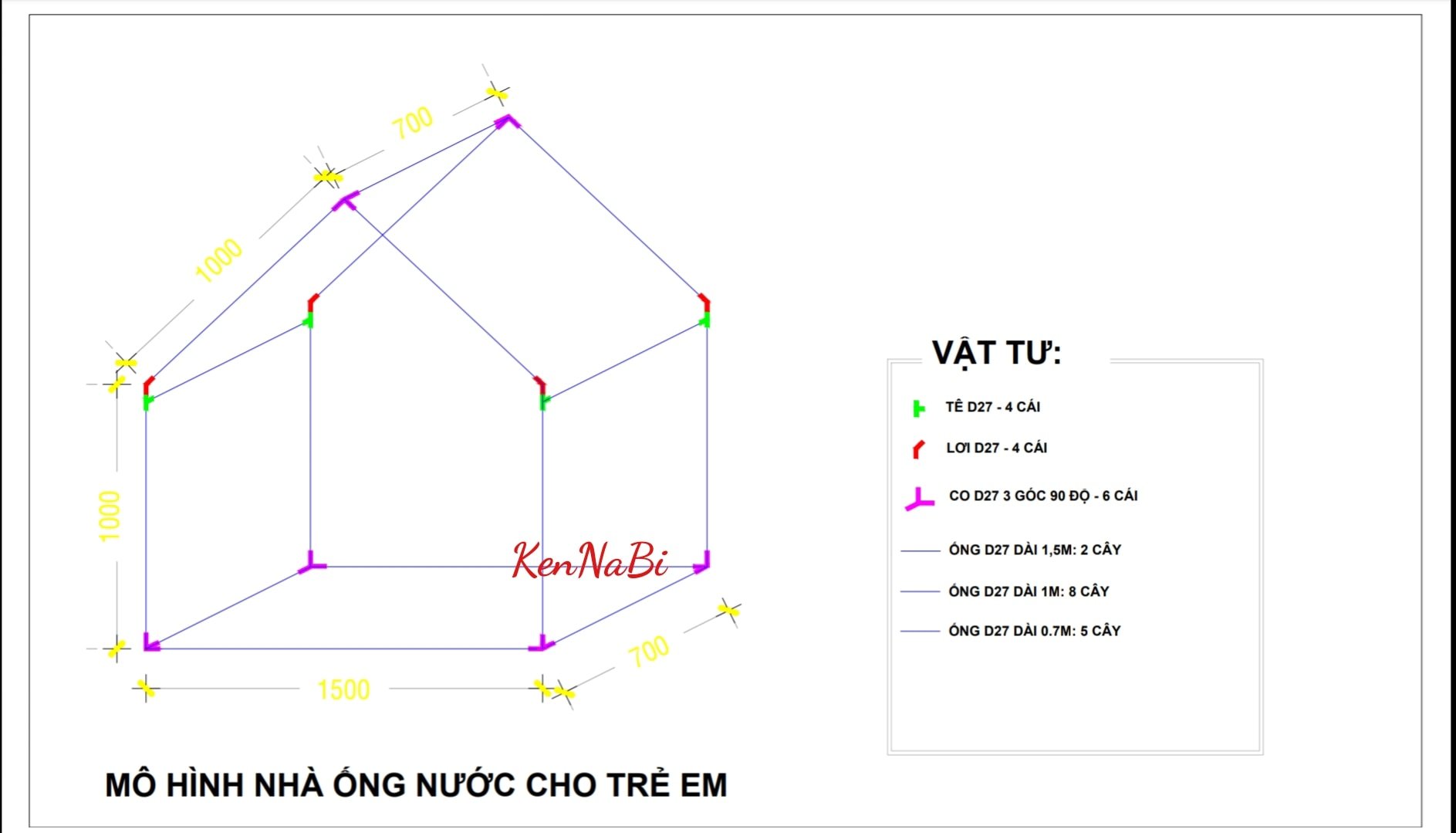mẹ đảm tự dựng chiếc lều xinh xắn bằng ống nước cho con chơi thỏa thích - Ảnh 1.