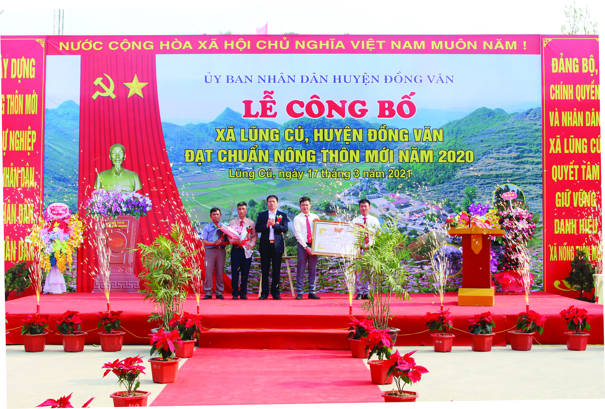 Nông thôn mới ở nơi cực Bắc của Tổ quốc - Ảnh 1. Nông thôn mới ở nơi cực Bắc của Tổ quốc - Ảnh 1.