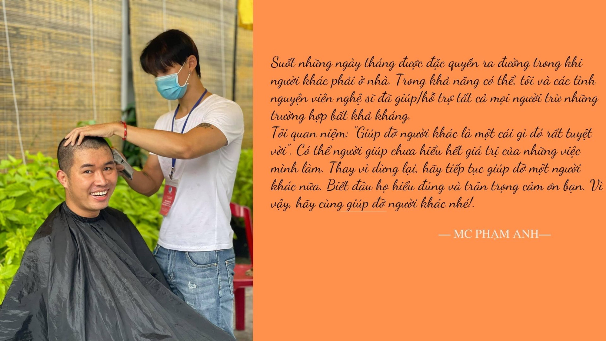 MC Phạm Anh: Hành trình 4 tháng làm tình nguyện viên “nếm” đủ bi - hài… - Ảnh 3.
