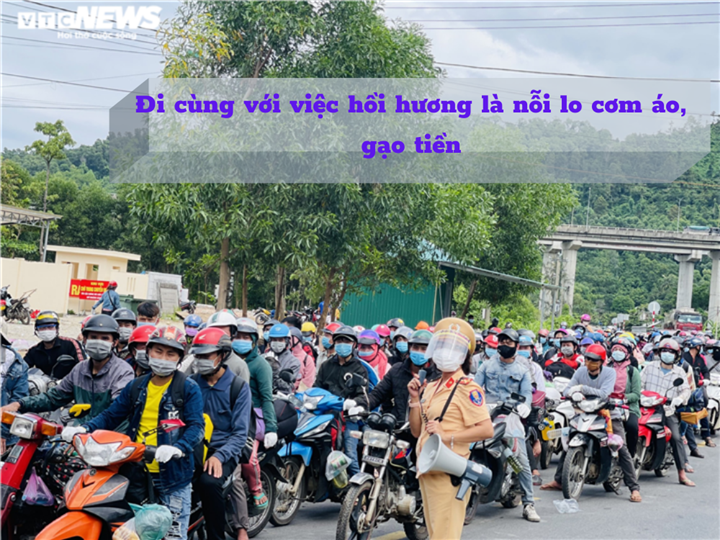 Người lao động trở về từ vùng dịch: Bây giờ về quê thì làm gì? - Ảnh 3.