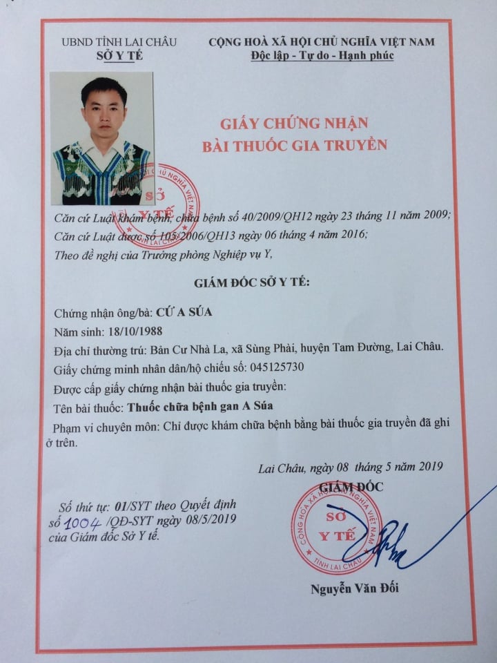 Lai Châu: Cựu sĩ quan quân đội dân tộc Mông kế thừa bài thuốc quý gia truyền chữa bệnh gan  - Ảnh 2.
