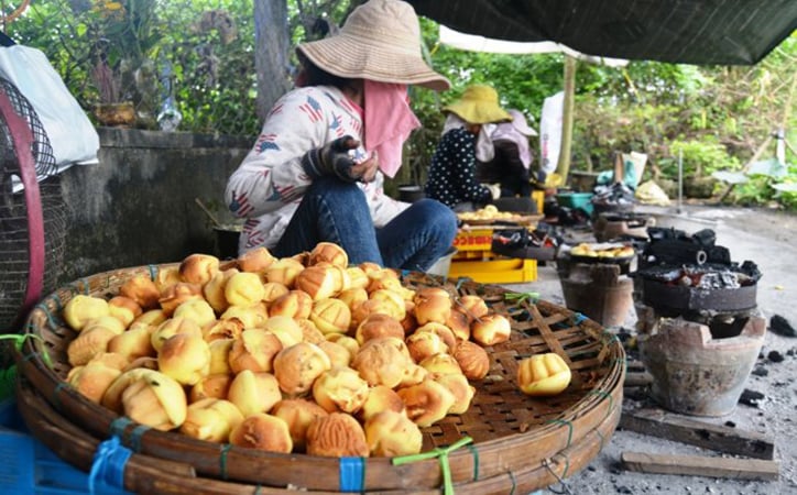 Món bánh thuẫn Quảng Nam – ngọt thơm hương vị miền Trung - Ảnh 3.