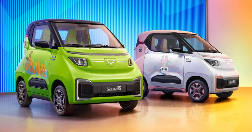 Wuling NanoEV rẻ nhất thế giới với phạm vi hoạt động hơn 300 km. Ảnh: @Paultan.