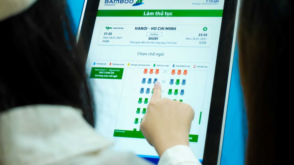 Bamboo Airways nâng cấp nhiều tính năng chưa từng có tronghệ thống kiosk check-intại các sân bay Việt Nam - Ảnh 2.