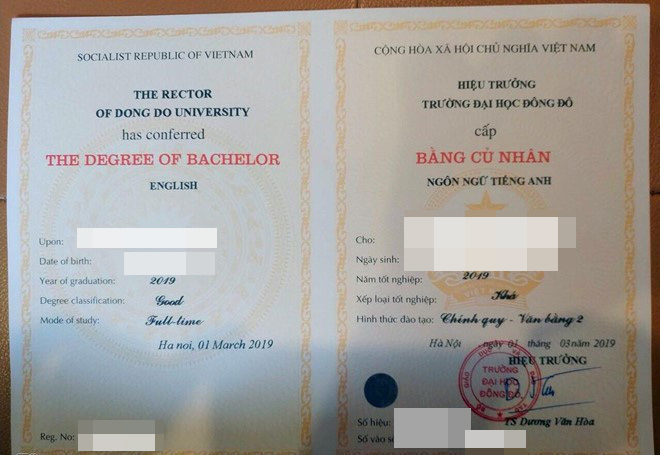 Hoãn xét xử 10 bị cáo trong vụ bằng giả ở Đại học Đông Đô - Ảnh 2.