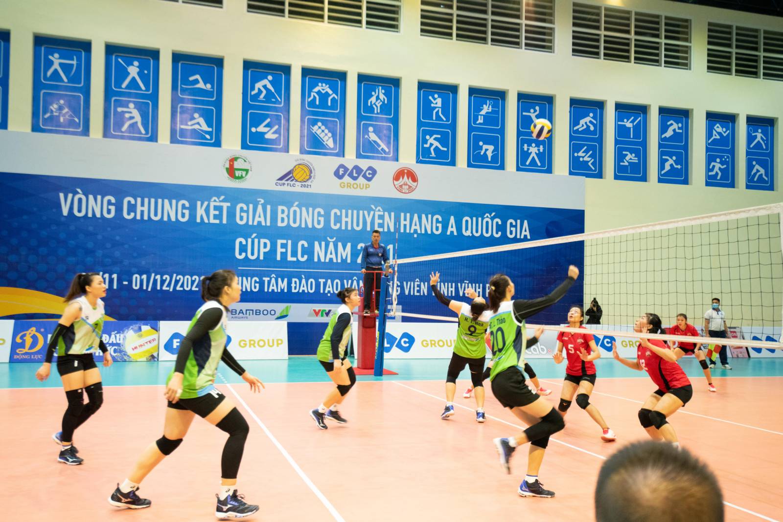Bamboo Airways Vĩnh Phúc thắng ấn tượng trận khai mạc VCK bóng chuyền hạng A quốc gia 2021 - Ảnh 3.