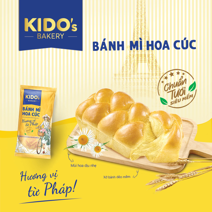 KIDO’s Bakery Thưởng thức thời thượng – Chuẩn tươi siêu mềm - Ảnh 1.