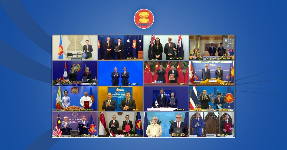 Hiệp định RCEP có hiệu lực từ 1/1/2022 - Ảnh 1. Hiệp định RCEP có hiệu lực từ 1/1/2022 - Ảnh 1.