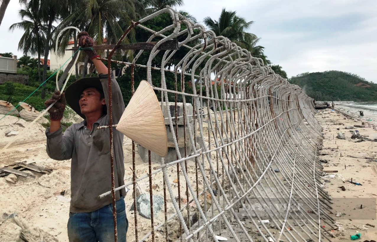 Khánh Hòa: Cận cảnh dự án bờ kè biển với số vốn gần 90 tỷ đồng - Ảnh 2.