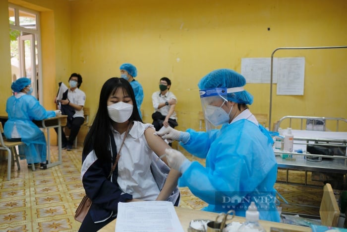 Hà Nội bác thông tin dừng tiêm vaccine cho trẻ vì có học sinh nhiễm Covid-19 - Ảnh 1.
