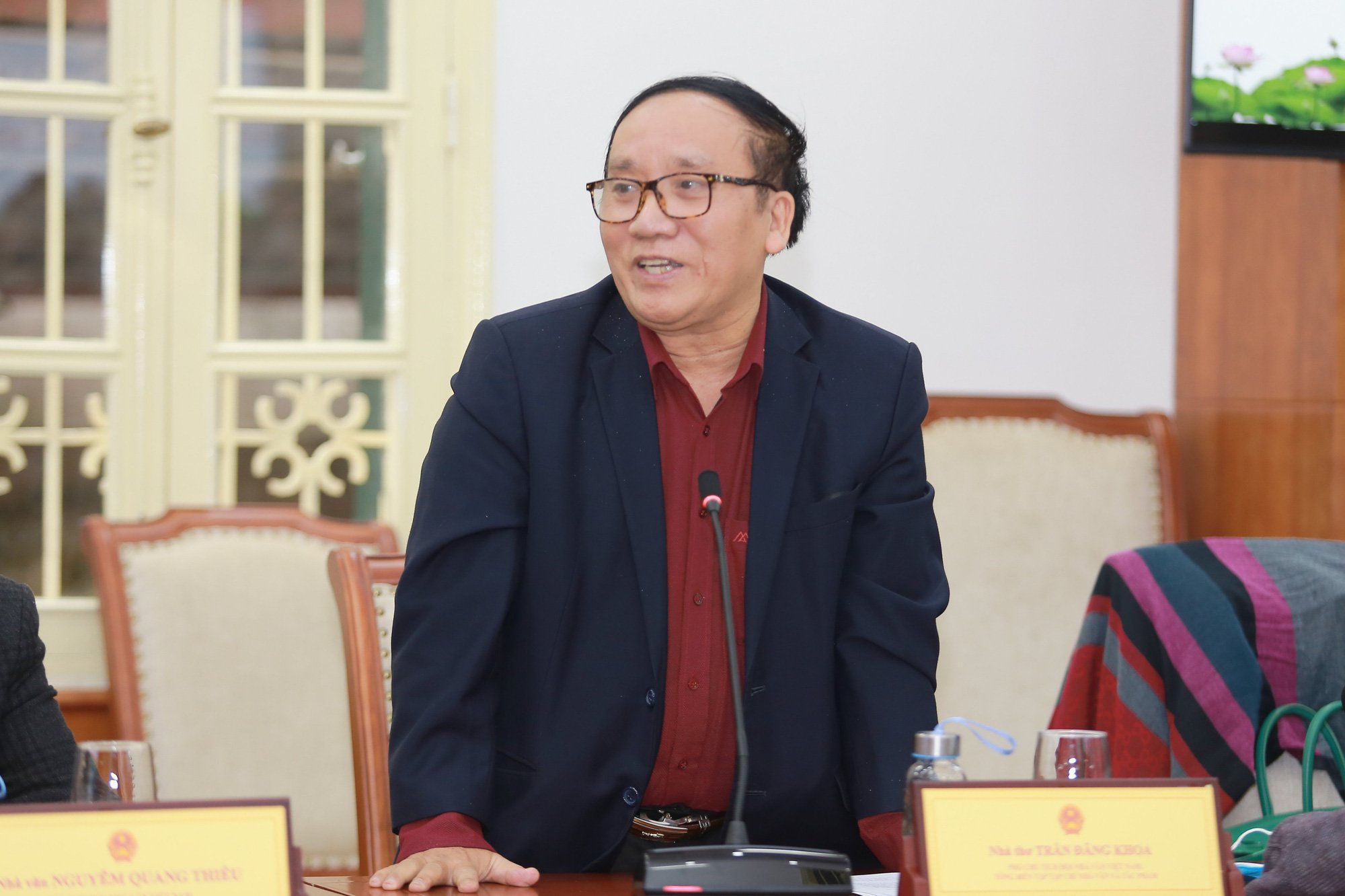 Nhà thơ Trần Đăng Khoa: Không thể cân đo đong đếm, tiếc tiếc khi đầu tư cho văn hóa! - Ảnh 2.