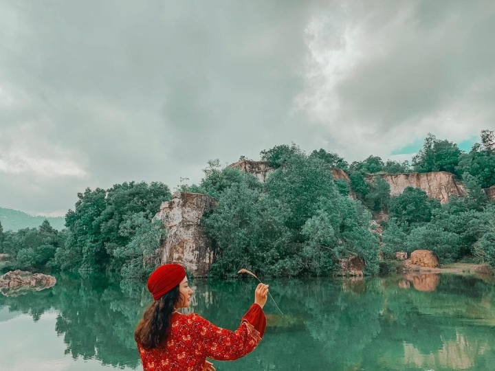 An Giang có &quot;Tuyệt tình cốc&quot; đẹp mê ly để trốn khói bụi thành phố - Ảnh 6.