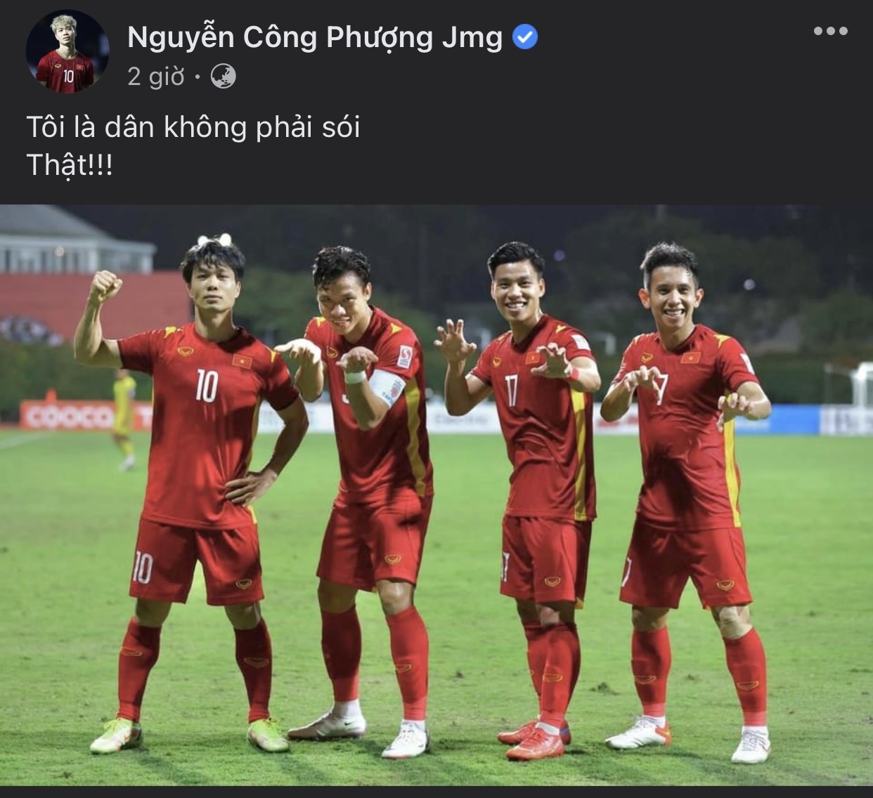 Quế Ngọc lý giải hành động ăn mừng &quot;ké&quot; - Ảnh 1.