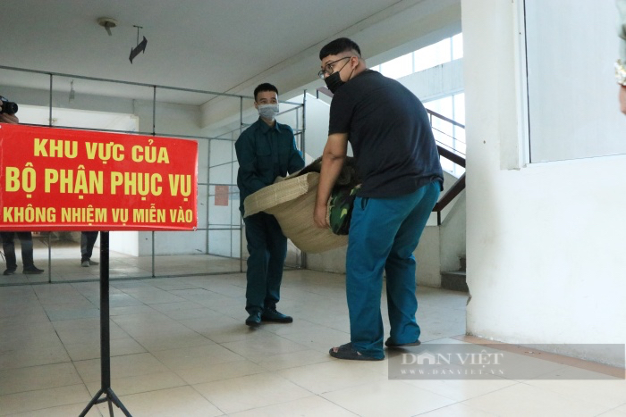 Cận cảnh trưng dụng Ký túc xá ĐH Thuỷ Lợi 600 giường điều trị F0 tại quận nhiều ca nhiễm nhất Hà Nội - Ảnh 5.