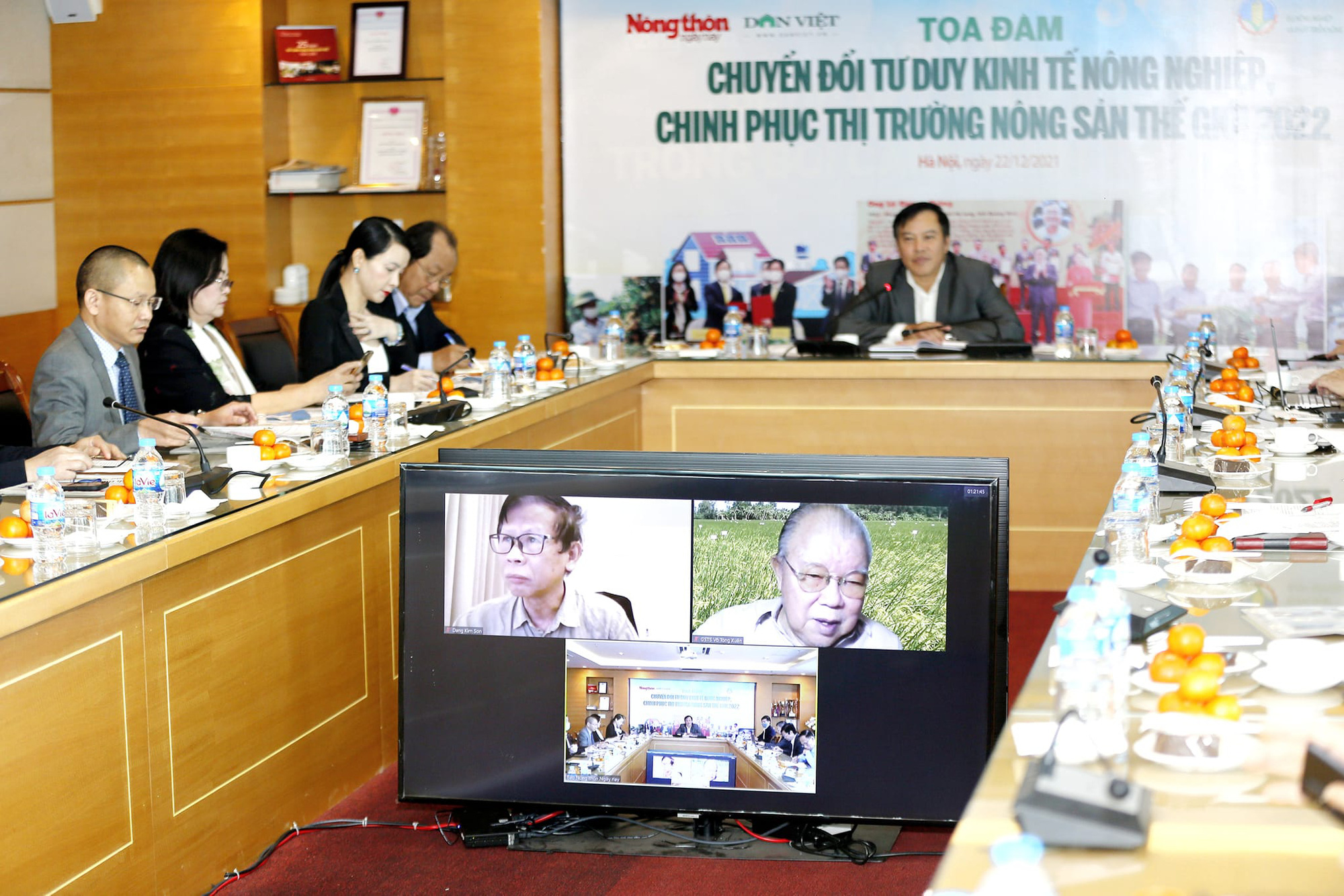 Tọa đàm và bình chọn 10 sự kiện nông nghiệp tiêu biểu năm 2021 - Ảnh 1.