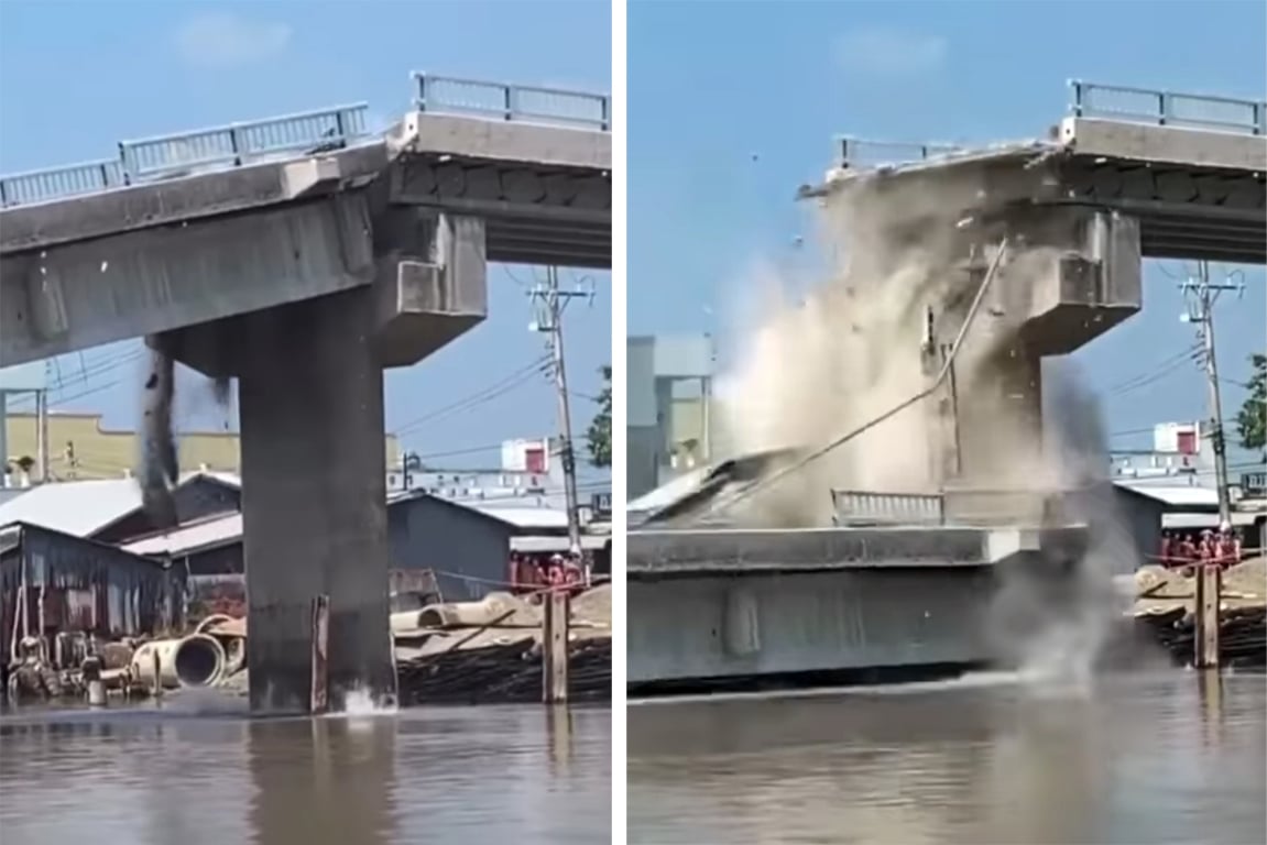 Vụ sập cầu hơn 54 tỷ đồng ở Cà Mau: Sẽ nhờ chuyên gia tư vấn để có hướng xử lý - Ảnh 2.