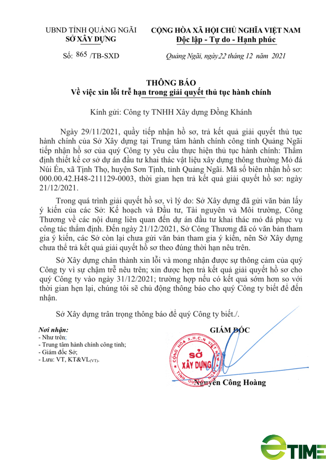 Quảng Ngãi: Giám đốc Sở Xây dựng xin lỗi doanh nghiệp vì chậm giải quyết thủ tục - Ảnh 3. Quảng Ngãi: Giám đốc Sở Xây dựng xin lỗi doanh nghiệp vì chậm giải quyết thủ tục - Ảnh 3.