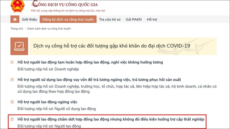 3 cách đăng ký nhận tiền trợ cấp thất nghiệp online đơn giản - Ảnh 6.