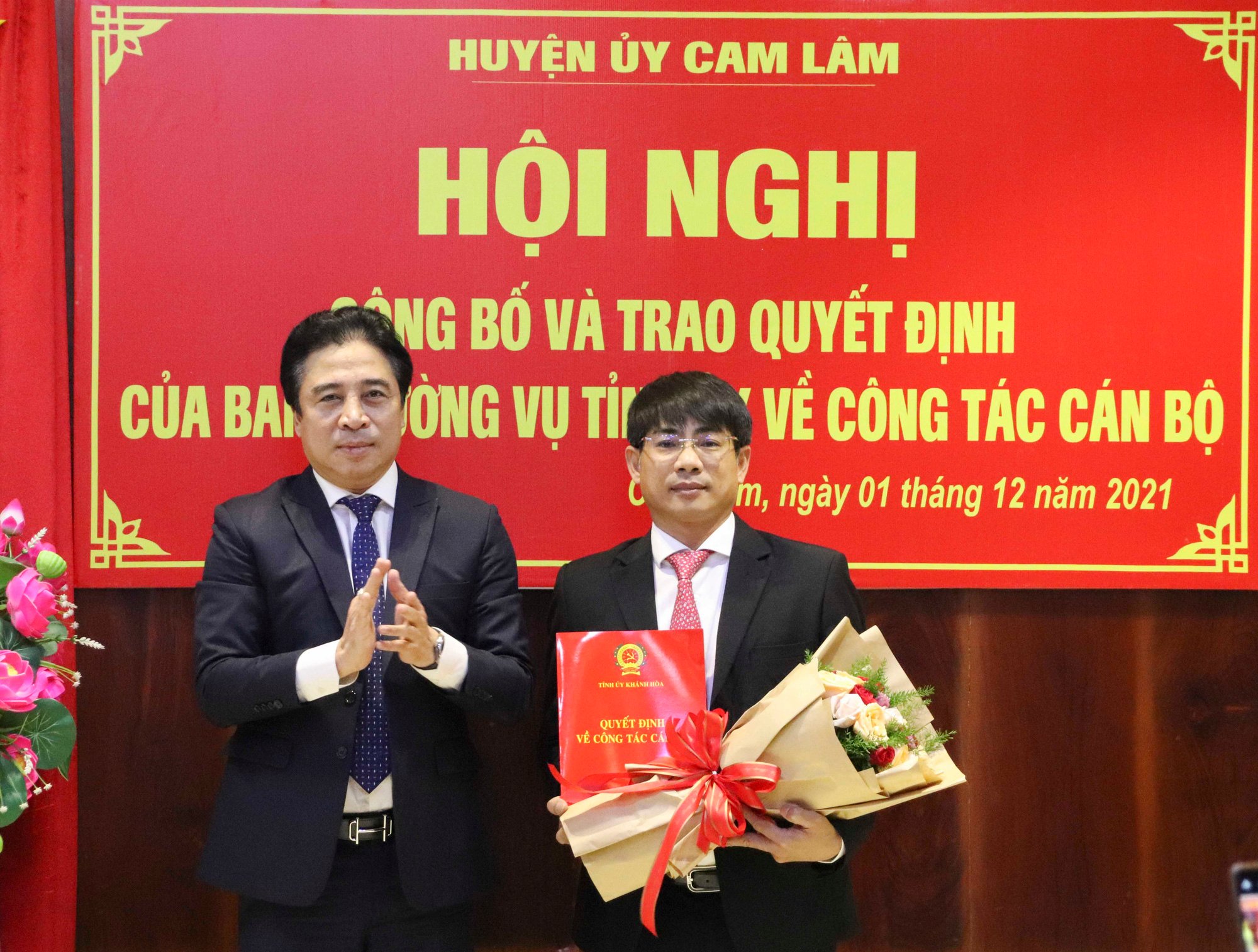 Khánh Hòa: Bổ nhiệm, điều động các cán bộ chủ chốt - Ảnh 1. Khánh Hòa: Bổ nhiệm, điều động các cán bộ chủ chốt - Ảnh 1.