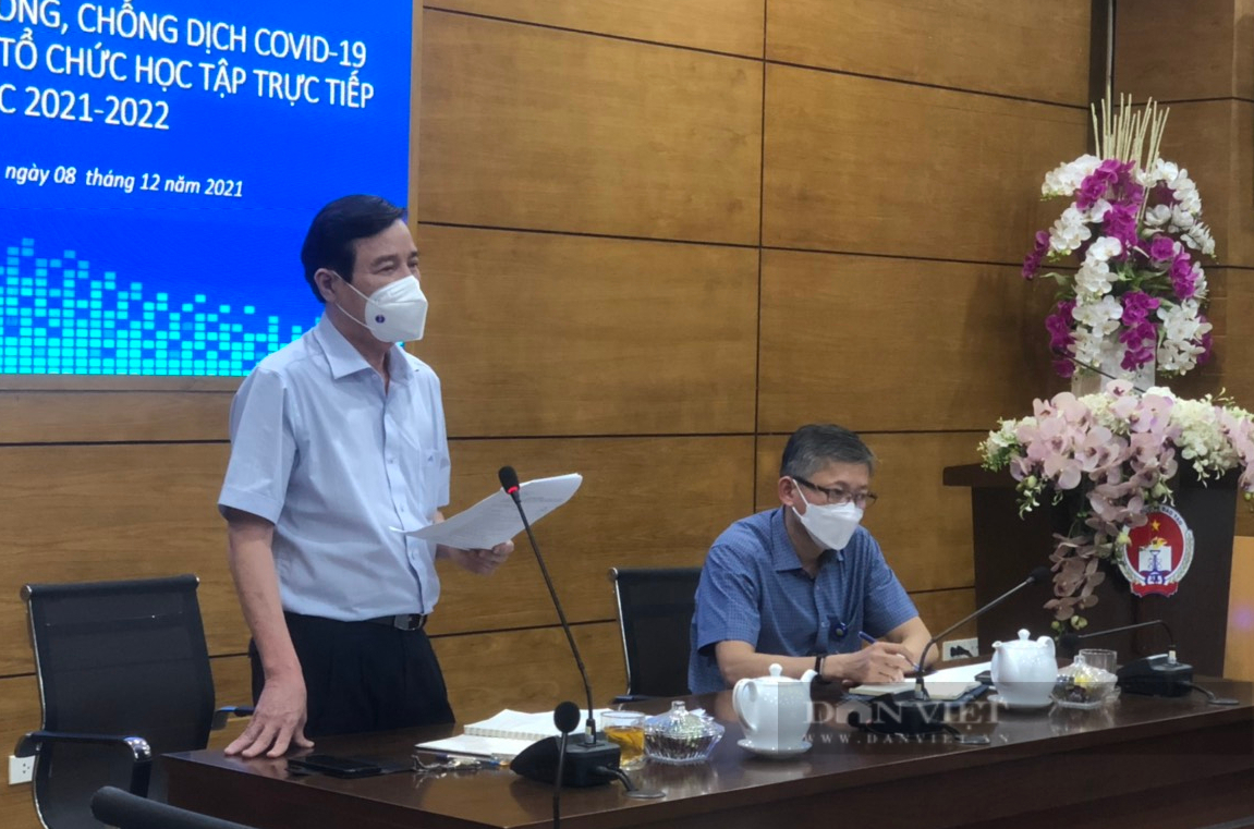 Nếu trong gia đình có ca F0, học sinh sẽ không được đến trường học - Ảnh 3.