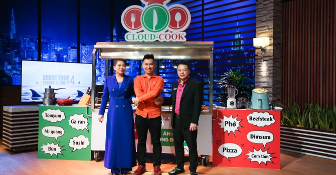 Bếp trên mây Cloud Cook nhận vốn Shark Bình và Shark Liên - Ảnh 2. Bếp trên mây Cloud Cook nhận vốn Shark Bình và Shark Liên - Ảnh 2.