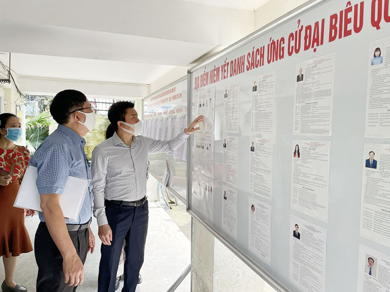 Quận Đống Đa chuẩn bị kỹ lưỡng, bài bản cho ngày hội bầu cử, sẵn sàng phương án phòng chống dịch Covid-19 - Ảnh 3. Quận Đống Đa chuẩn bị kỹ lưỡng, bài bản cho ngày hội bầu cử, sẵn sàng phương án phòng chống dịch Covid-19 - Ảnh 3.