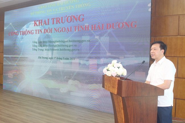 Hải Dương: Khai trương Cổng Thông tin đối ngoại - Ảnh 2.