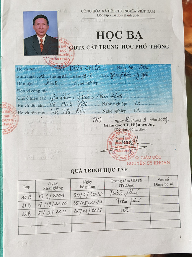 Vụ Chủ tịch Mặt trận xã Yên Phúc làm giả học bạ: Có dấu hiệu của tội "làm giả, sử dụng tài liệu giả" - Ảnh 1. Vụ Chủ tịch Mặt trận xã Yên Phúc làm giả học bạ: Có dấu hiệu của tội "làm giả, sử dụng tài liệu giả" - Ảnh 1.
