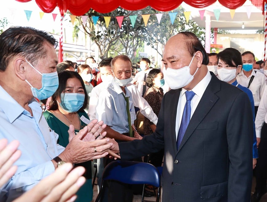 Ảnh: Lãnh đạo Đảng, Nhà nước, Quốc hội đi bầu cử - Ảnh 4.