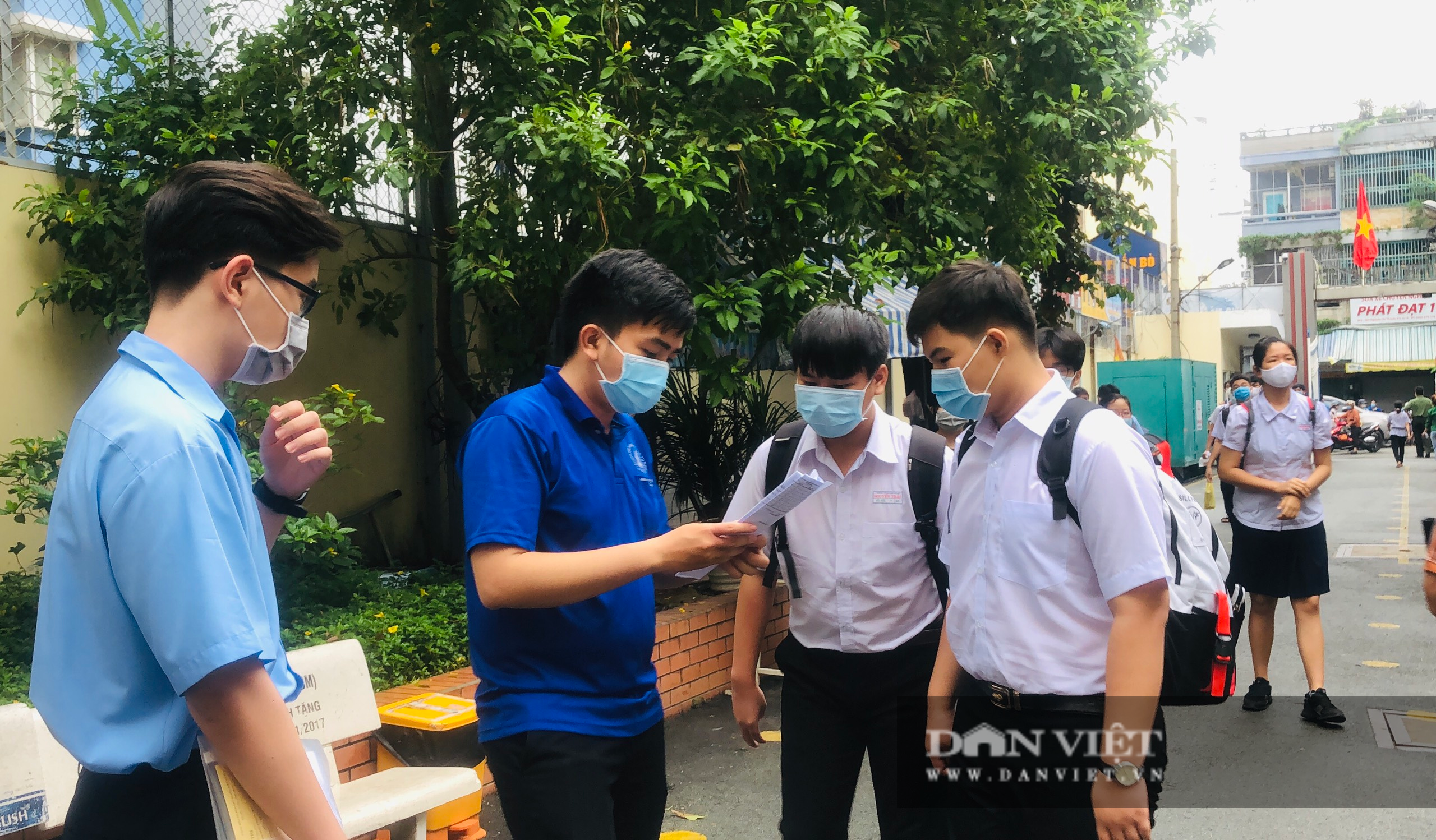 TP.HCM: Trường đầu tiên tổ chức thi vào lớp 10 giữa mùa Covid-19 - Ảnh 3.