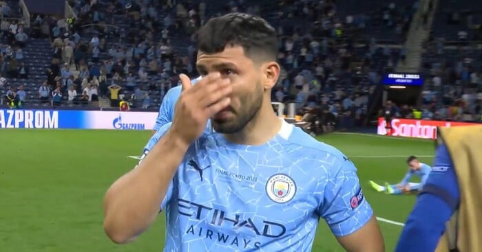 Kết thúc không có hậu, Aguero chia tay Man City trong nước mắt - Ảnh 2.