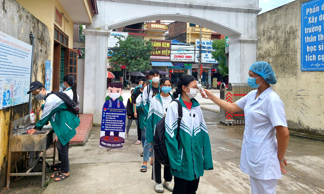 Thái Nguyên cách ly 1 gia đình và 43 học sinh liên quan đến vùng dịch ở Vĩnh Phúc - Ảnh 1.