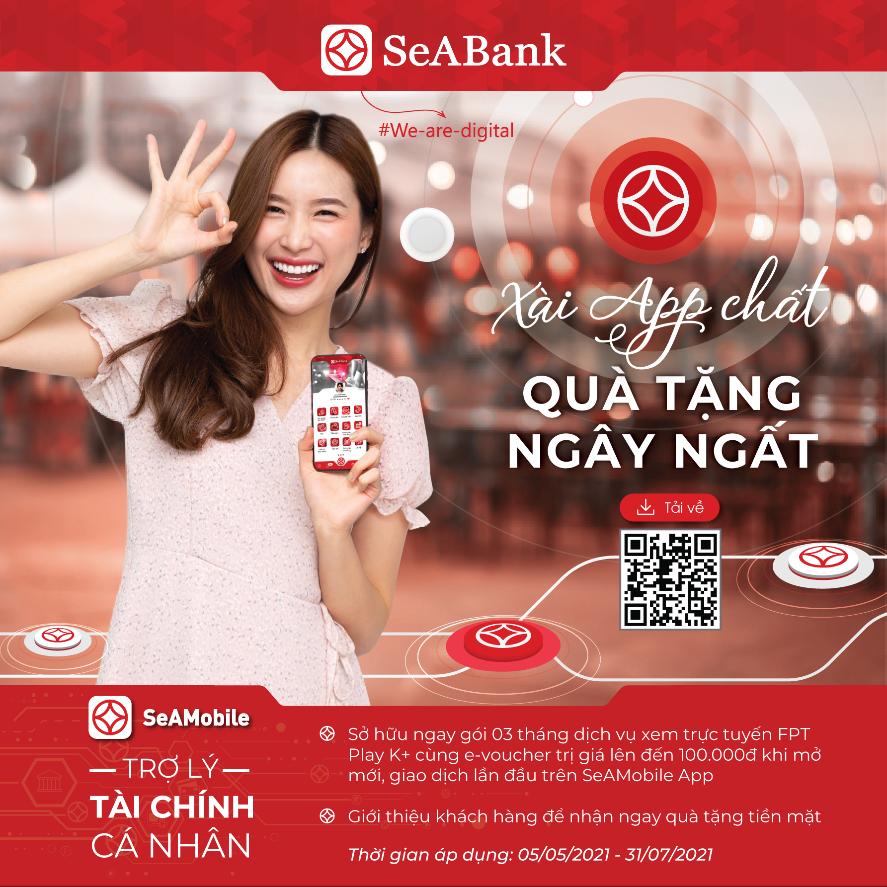 SeABank dành tặng hơn 2 tỷ đồng cho khách hàng mở mới ngân hàng số SeANet/SeAMobile - Ảnh 1.