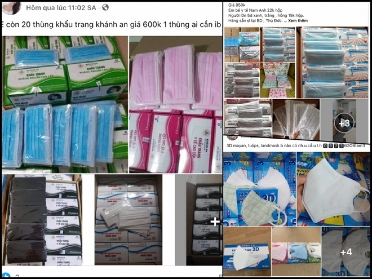 Lại rầm rộ rao bán khẩu trang phòng chống Covid-19 - Ảnh 1. Lại rầm rộ rao bán khẩu trang phòng chống Covid-19 - Ảnh 1.