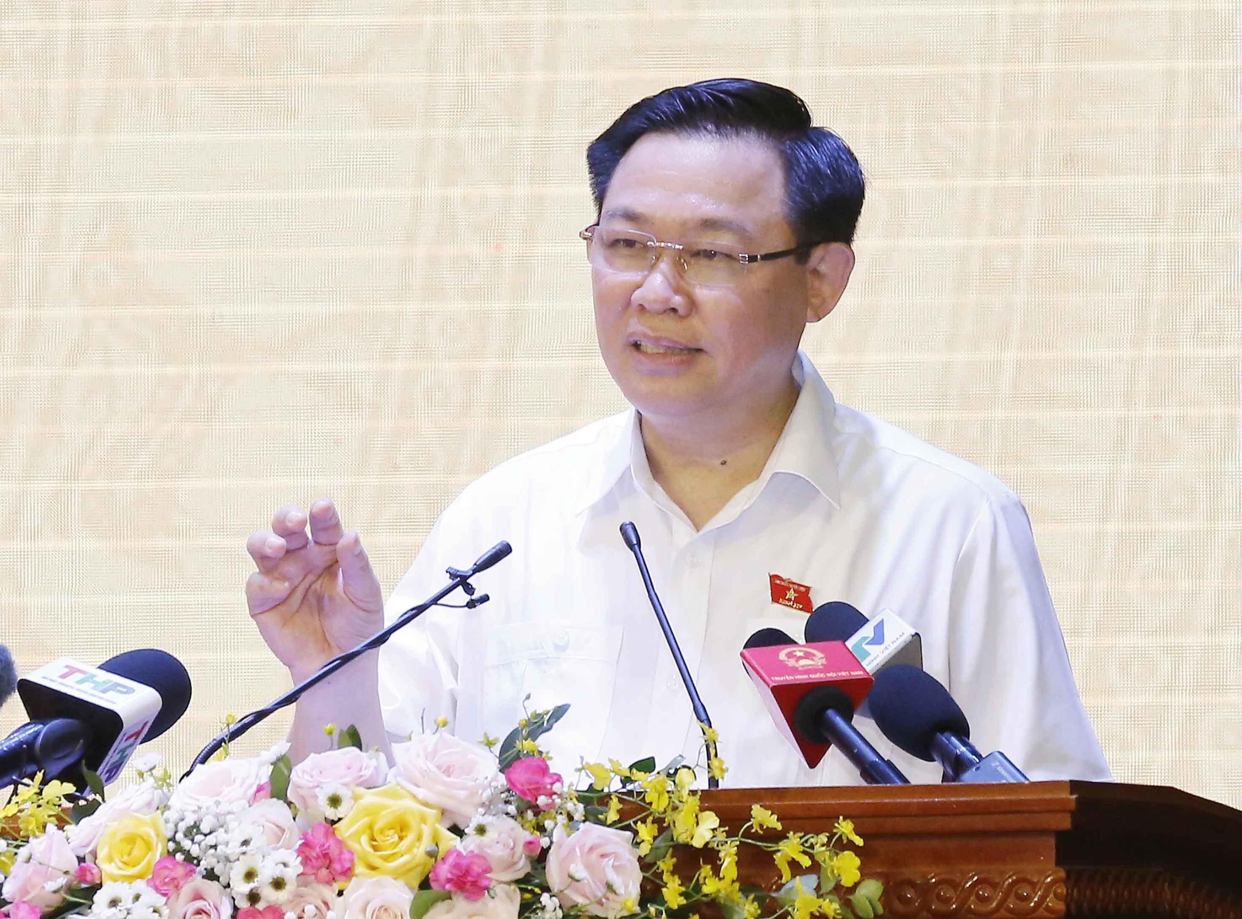 Chủ tịch Quốc hội Vương Đình Huệ: Chương trình hành động hay nhưng quan trọng là việc thực hiện - Ảnh 2.