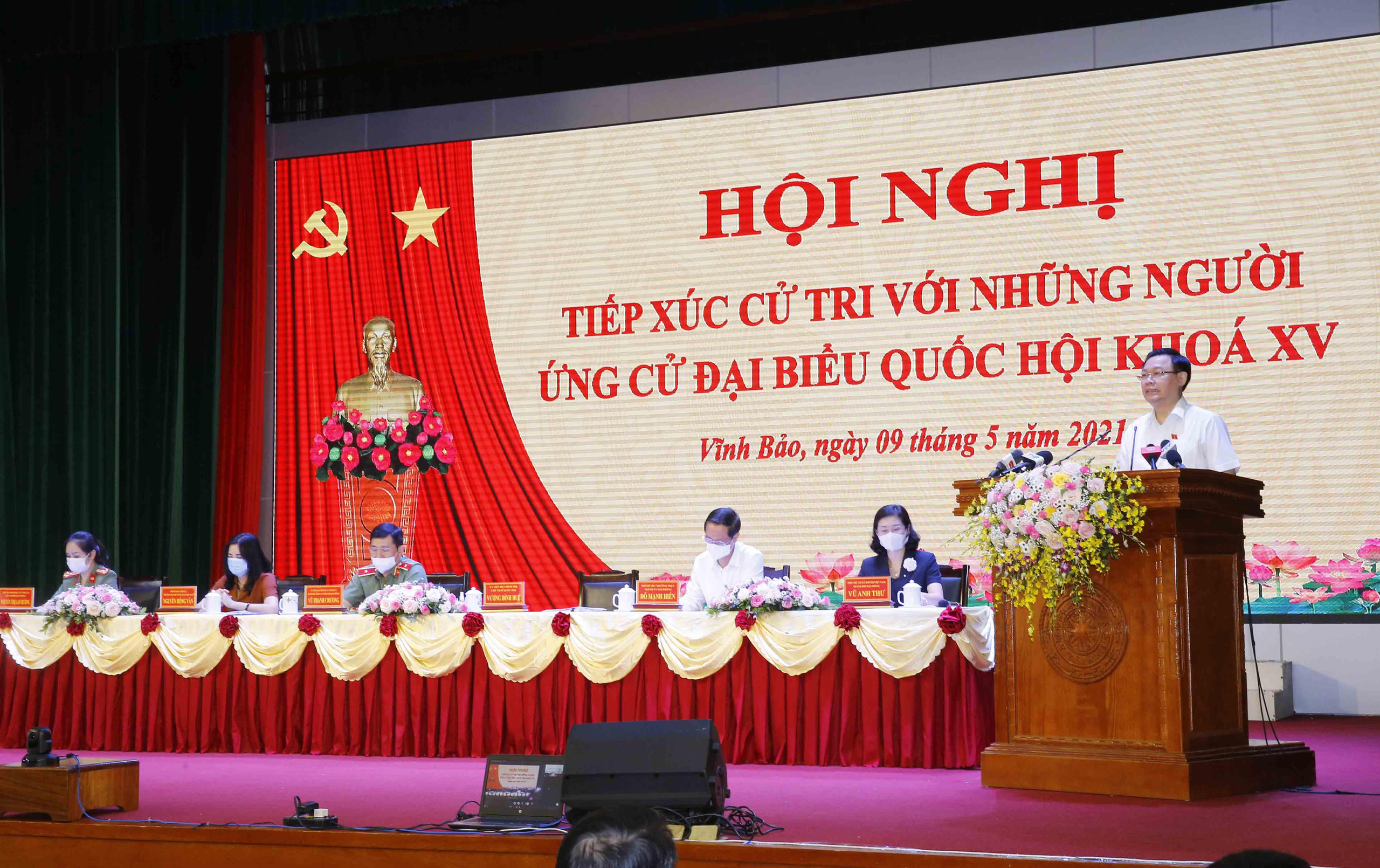 Chủ tịch Quốc hội Vương Đình Huệ: Chương trình hành động hay nhưng quan trọng là việc thực hiện - Ảnh 1.