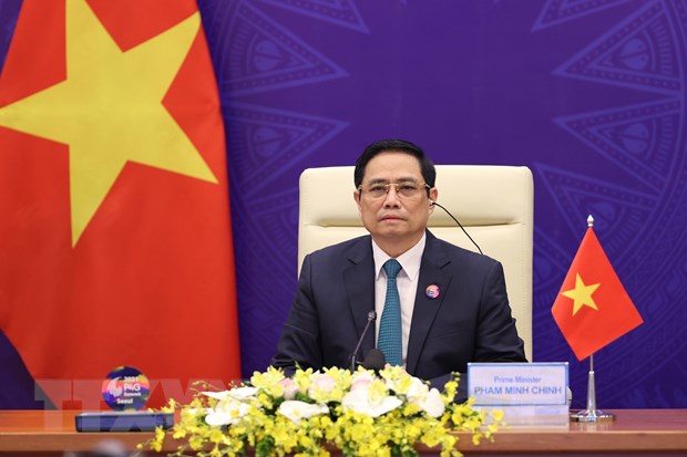 Thủ tướng đưa ra sáu giải pháp tại Phiên thảo luận của Hội nghị P4G - Ảnh 1.