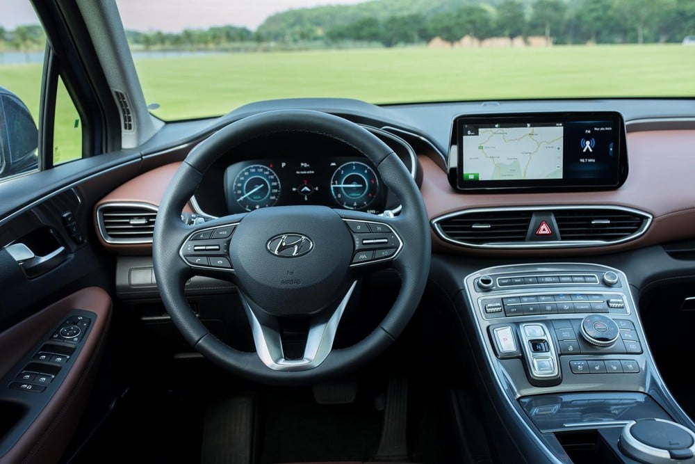 Hyundai Santa Fe 2021 so kè công nghệ đỉnh cao với Kia Sorento - Ảnh 5.