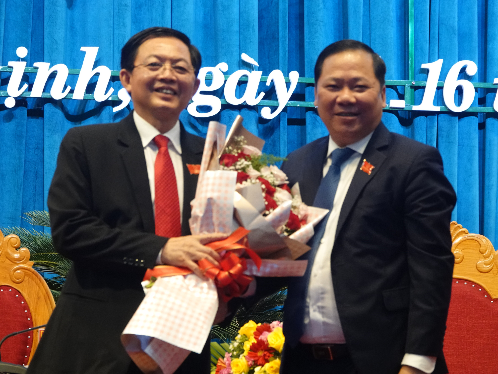 Bí thư Bình Định Hồ Quốc Dũng tái đắc cử chức Chủ tịch HĐND tỉnh - Ảnh 1.