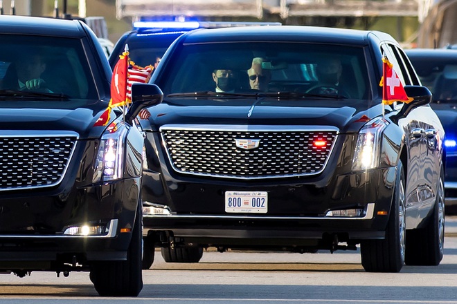 Hình ảnh dàn xe cực chất chở và tháp tùng Tổng thống Joe Biden và Putin tại Thụy Sĩ - Ảnh 4.