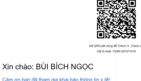 Hướng dẫn khai báo y tế online bằng mã QR CODE - Ảnh 2.