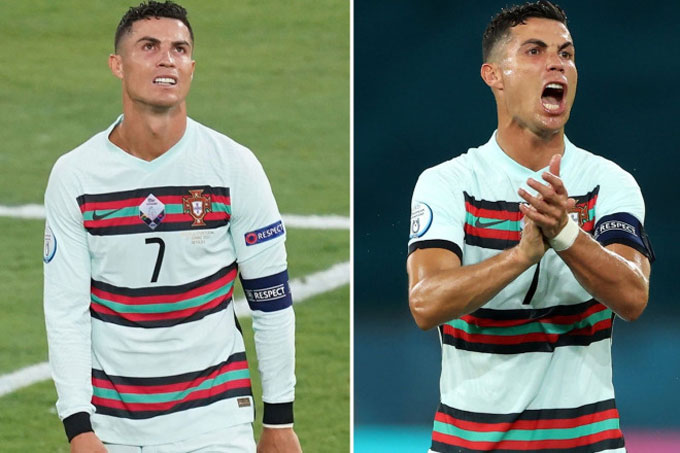 Ronaldo đổi áo, ăn vạ, ném băng đội trưởng: Kỷ lục gia cũng thích... &quot;làm màu&quot;? - Ảnh 1.
